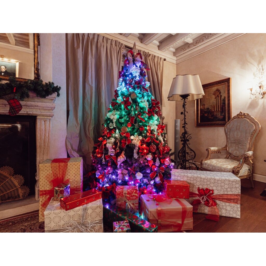 Twinkly - LED RGB Regulação exterior Corrente de Natal STRINGS 100xLED 11,5m IP44 Wi-Fi