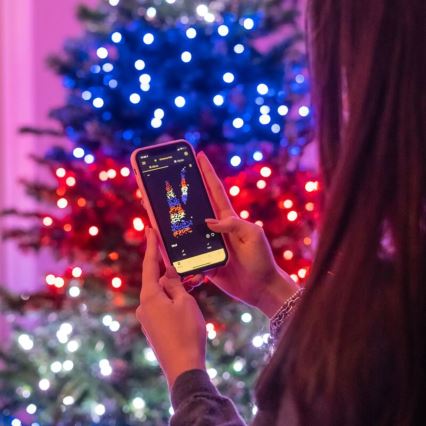 Twinkly - LED RGBW Regulação exterior Corrente de Natal STRINGS 250xLED 23,5m IP44 Wi-Fi