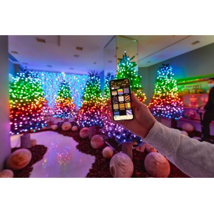 Twinkly - LED RGB Regulação exterior Corrente de Natal STRINGS 250xLED 23,5m IP44 Wi-Fi