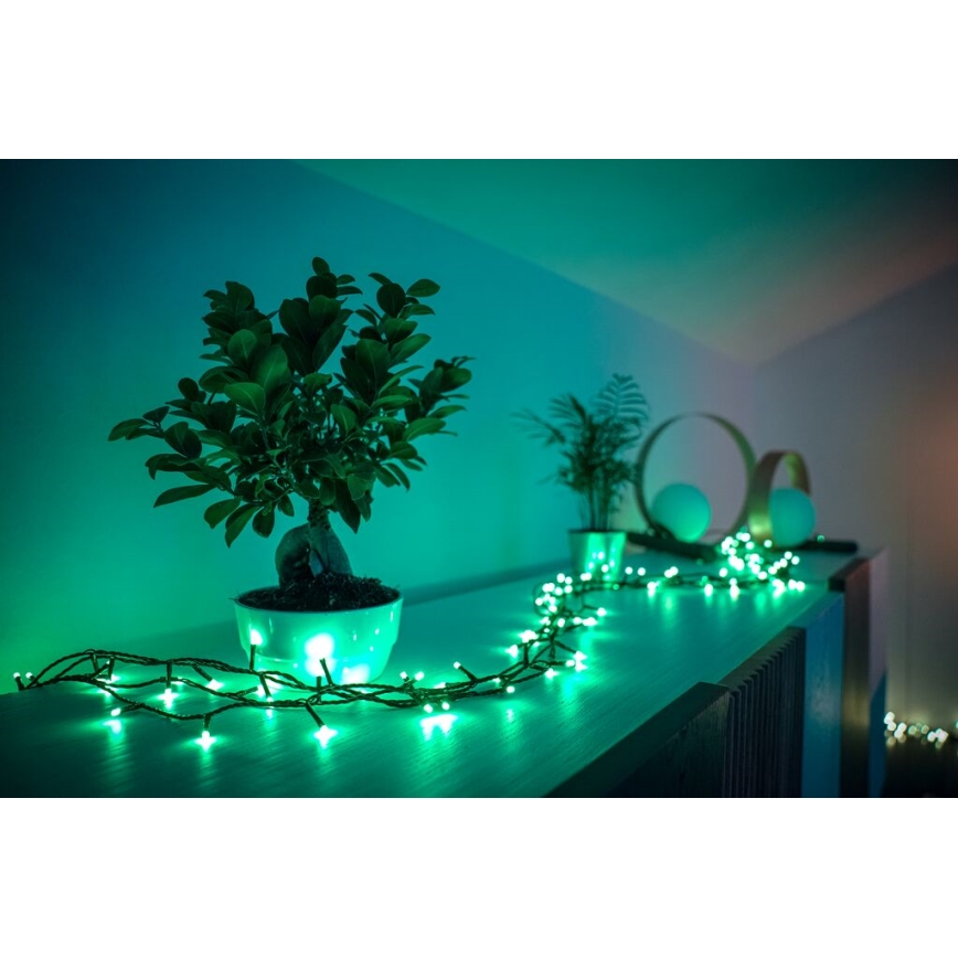 Twinkly - LED RGB Regulação exterior Corrente de Natal STRINGS 250xLED 23,5m IP44 Wi-Fi