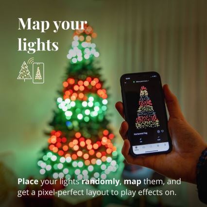 Twinkly - LED RGB Regulação exterior Corrente de Natal STRINGS 250xLED 23,5m IP44 Wi-Fi