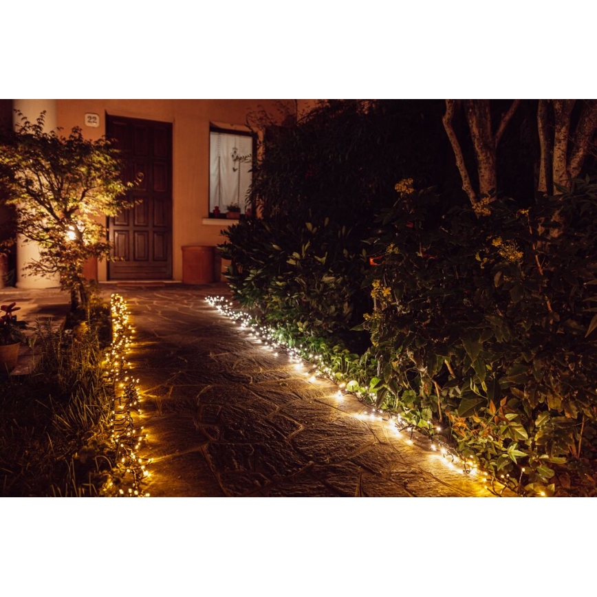 Twinkly - LED Regulação exterior Corrente de Natal STRINGS 400xLED 35,5m IP44 Wi-Fi