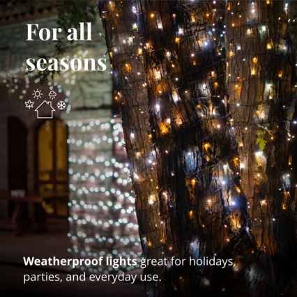 Twinkly - LED Regulação exterior Corrente de Natal STRINGS 400xLED 35,5m IP44 Wi-Fi