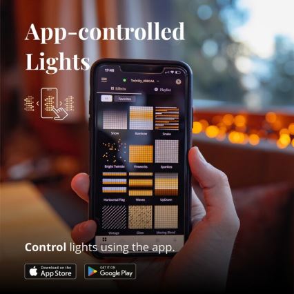 Twinkly - LED Regulação exterior Corrente de Natal STRINGS 400xLED 35,5m IP44 Wi-Fi