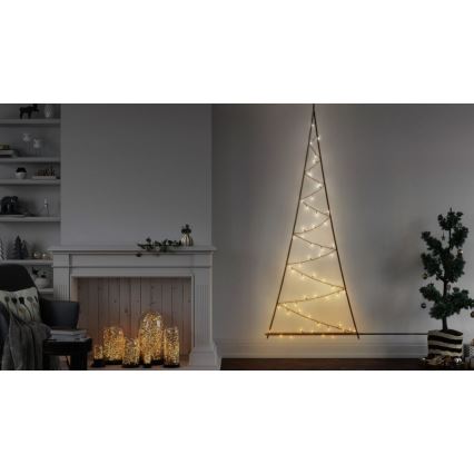Twinkly - LED RGBW Árvore de Natal exterior com regulação LIGHT TREE 70xLED IP44 Wi-Fi