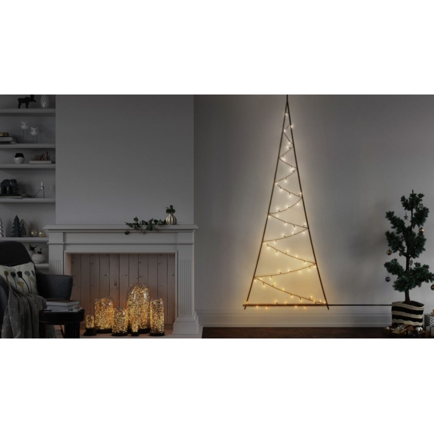 Twinkly - LED RGBW Árvore de Natal exterior com regulação LIGHT TREE 70xLED IP44 Wi-Fi
