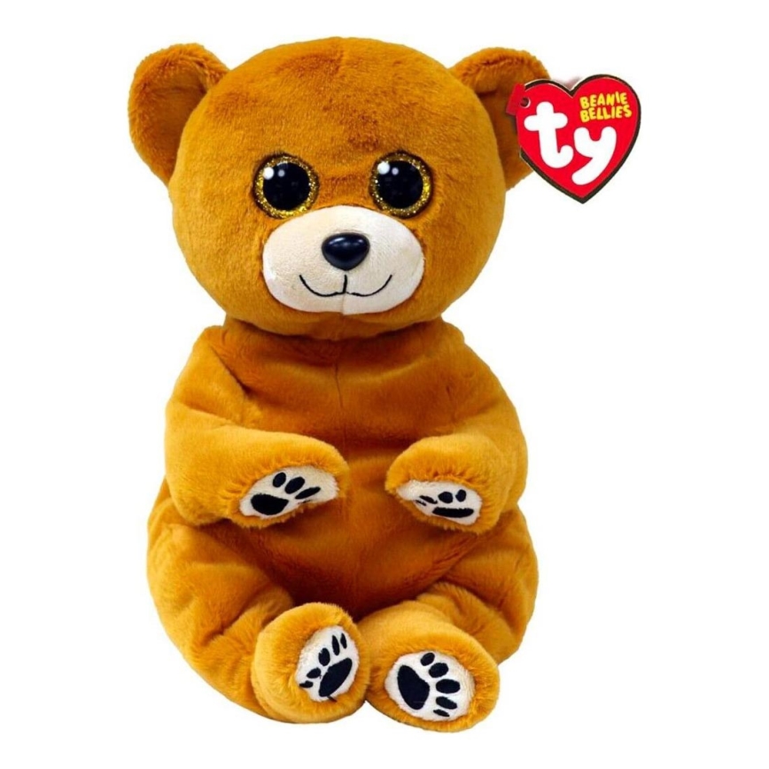 TY - Brinquedo de peluche DUNCAN urso 24 cm