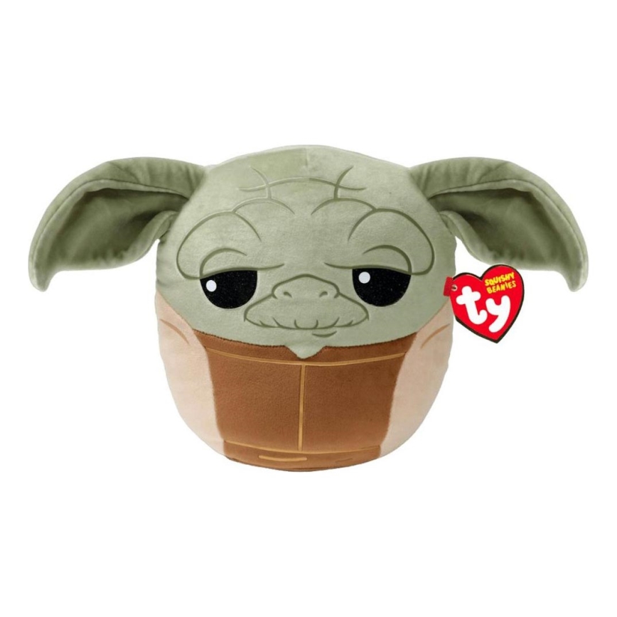 TY - Brinquedo de peluche Squishy YODA Star Wars 22 cm