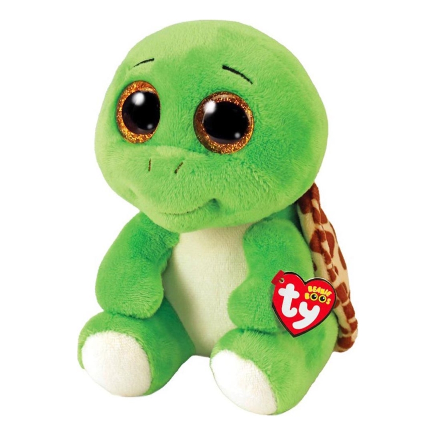 TY - Brinquedo de peluche TURBO tartaruga 15 cm