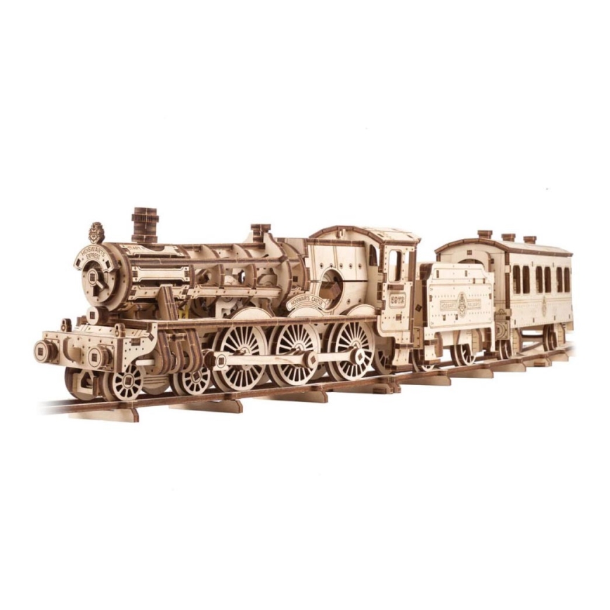 Ugears - 3D puzzle mecânico de madeira Harry Potter Expresso de Hogwarts