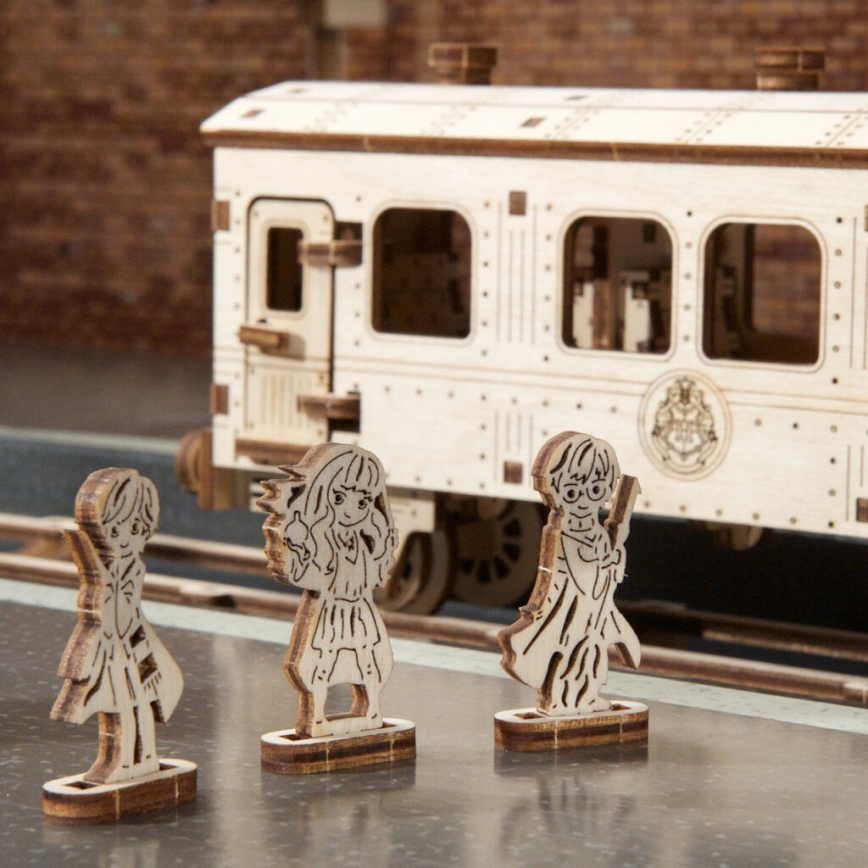 Ugears - 3D puzzle mecânico de madeira Harry Potter Expresso de Hogwarts