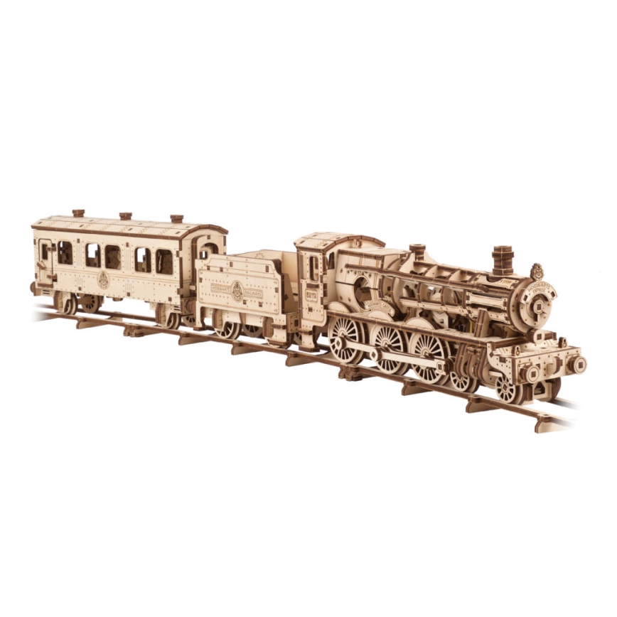 Ugears - 3D puzzle mecânico de madeira Harry Potter Expresso de Hogwarts