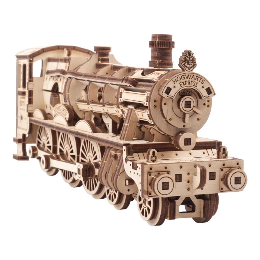 Ugears - 3D puzzle mecânico de madeira Harry Potter Expresso de Hogwarts