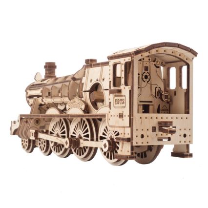 Ugears - 3D puzzle mecânico de madeira Harry Potter Expresso de Hogwarts