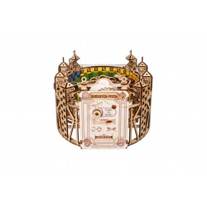 Ugears - Puzzle 3D mecânico de madeira Harry Potter Quidditch Pinball