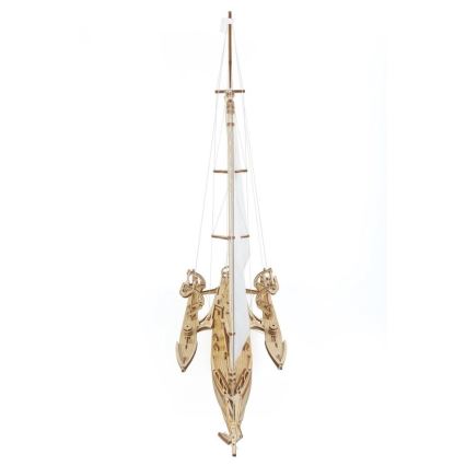 Ugears - Puzzle mecânico de madeira 3D Veleiro Merihobus trimaran