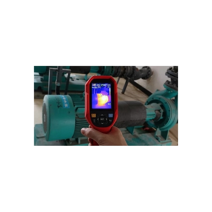 Uni-T - Câmara térmica 5000 mAh 320x240 px 3,6V IP65