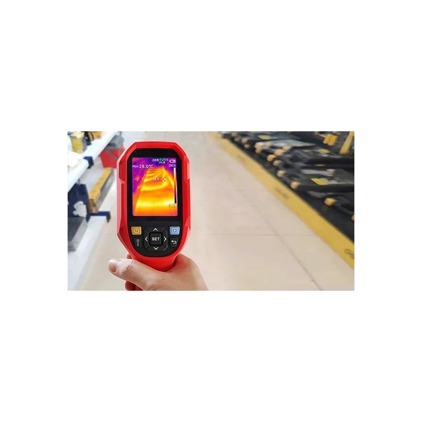 Uni-T - Câmara térmica 5000mAh 3,6V IP65