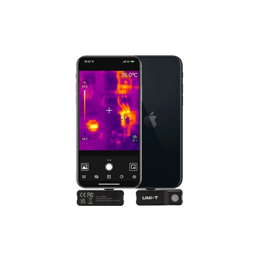 Uni-T - Câmara térmica para iPhone