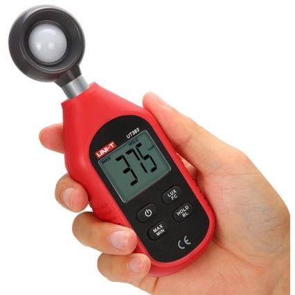 Uni-T - Medidor de luminosidade 3xAAA