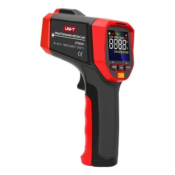 Uni-T - Termómetro contacless por infravermelhos 1x9V 6LR61 1300°C