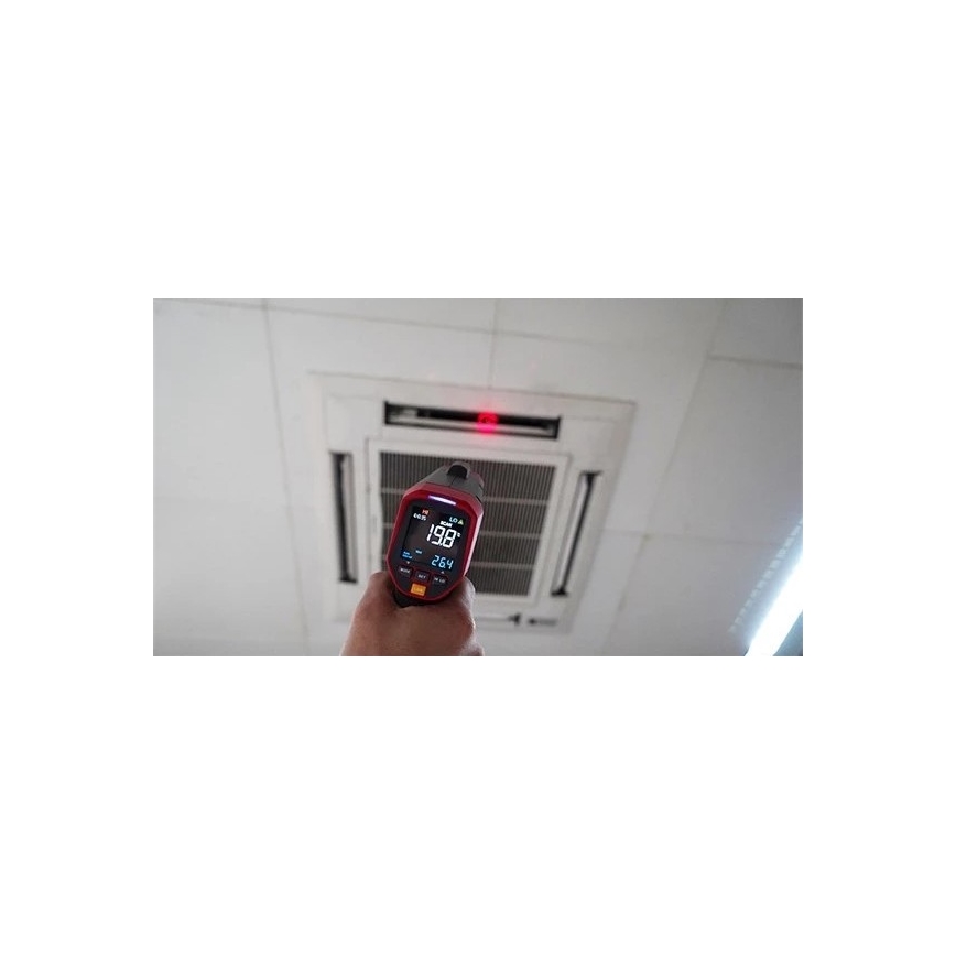 Uni-T - Termómetro contacless por infravermelhos 1x9V 6LR61 1300°C