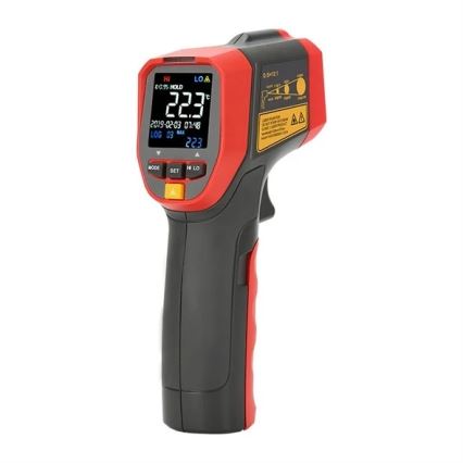 Uni-T - Termómetro contacless por infravermelhos 1x9V 6LR61 600°C