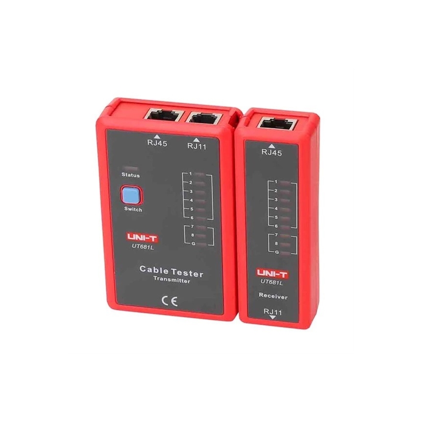 Uni-T - Testador de cabos 9V 1x6LR61
