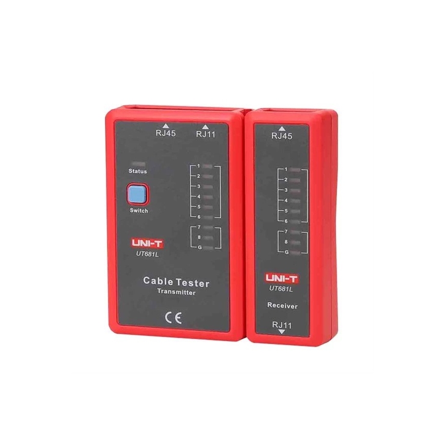 Uni-T - Testador de cabos 9V 1x6LR61