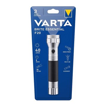 Varta 15618101401 - Lanterna LED BRITE ESSENTIALS LED/2xLR14