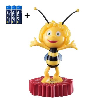 Varta 15635 - Candeeiro noturno de criança LED MAYA THE BEE LED/3xAA
