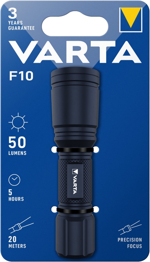 Varta 15670101111 - Lanterna LED F10 LED/1xAA