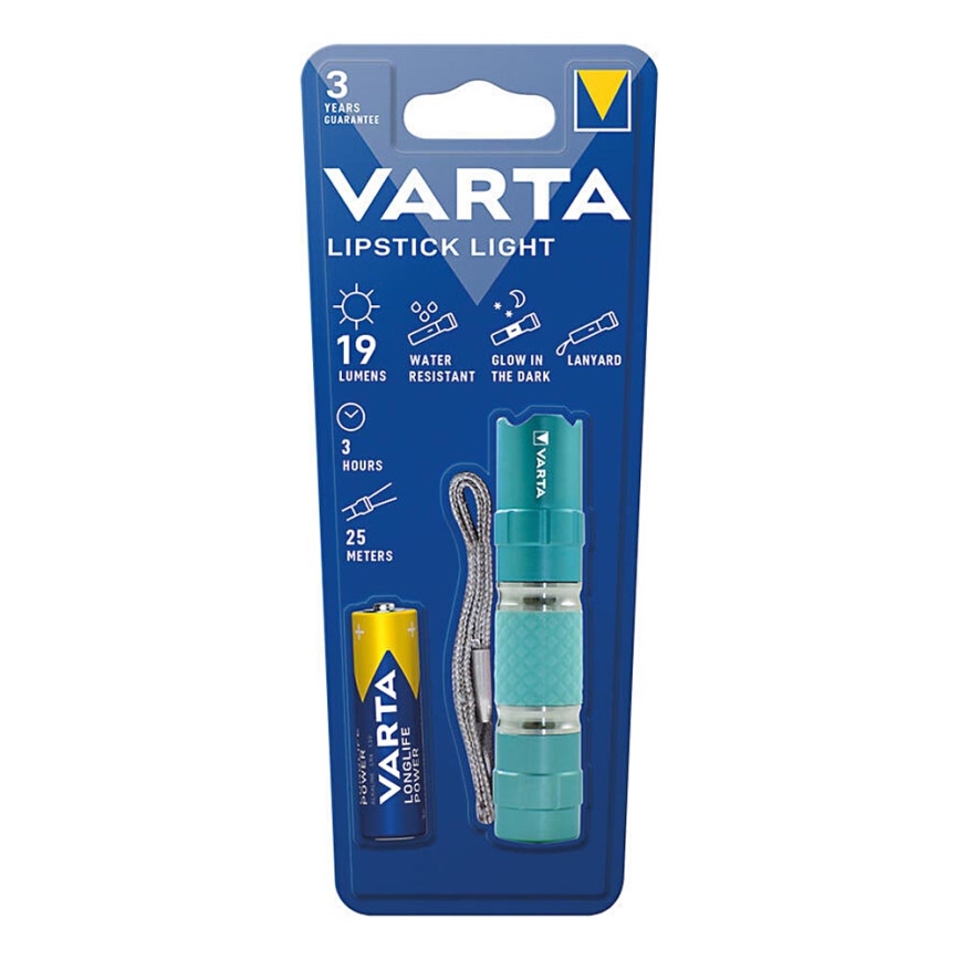 Varta 16617101421 - Lanterna LED LIPSTICK LED/1xAA