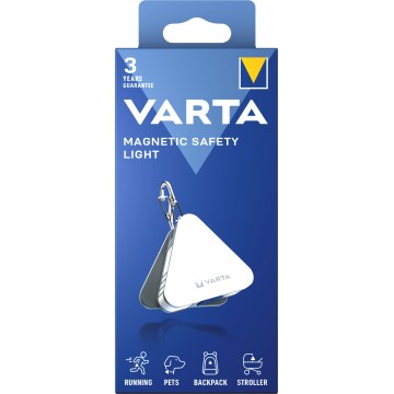 Varta 16621101121 - Luz portátil LED com gancho de encaixe LED/2xCR2032 IP54