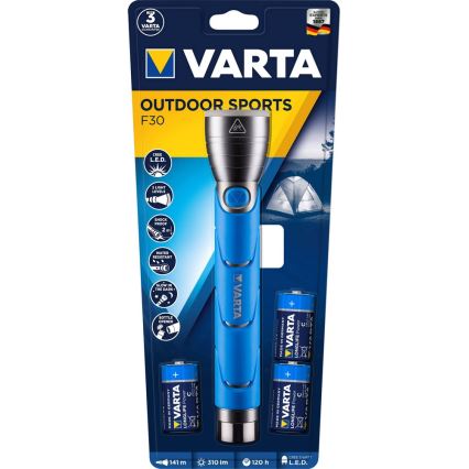VARTA 18629 - Lanterna LED LED/5W/3xC
