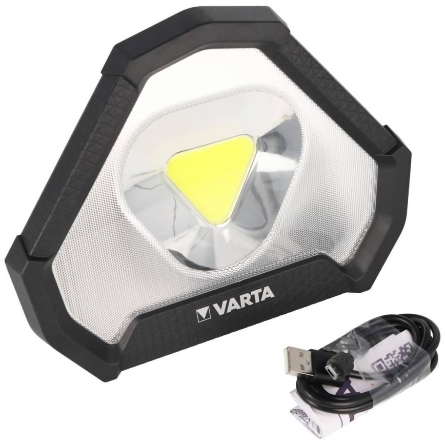Varta 18647101401 - Lanterna portátil LED WORK FLEX LED/12W/5V 5200mAh IP54