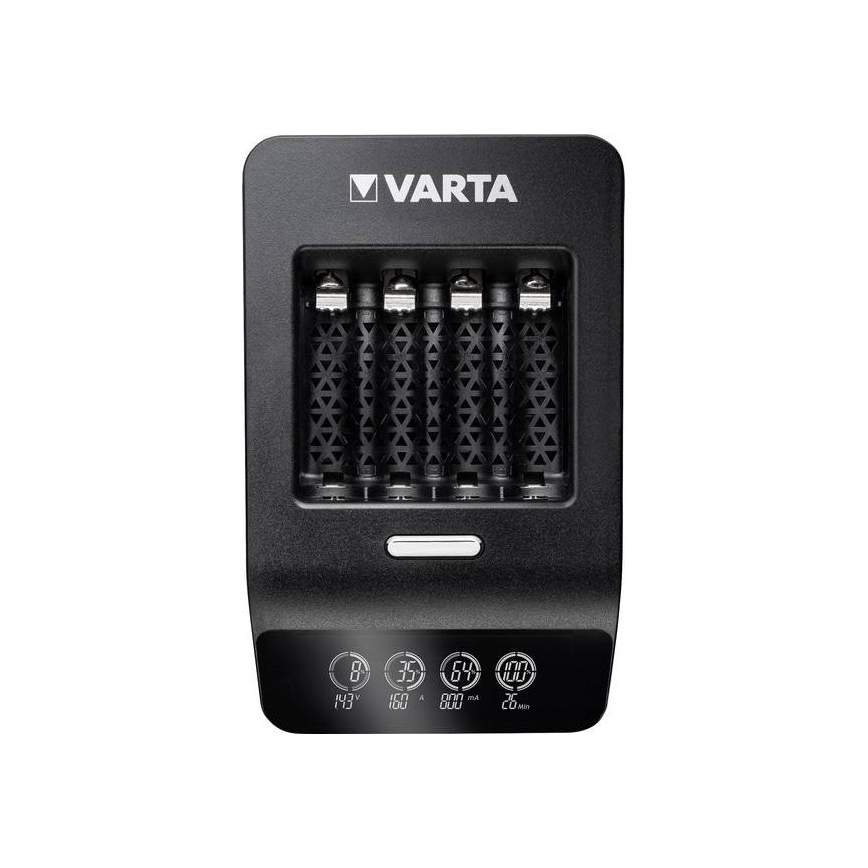 Varta 40084  - LCD Carregador Inteligente ULTRA RÁPIDO+  4xNiMH AA 2100 mAh 230V
