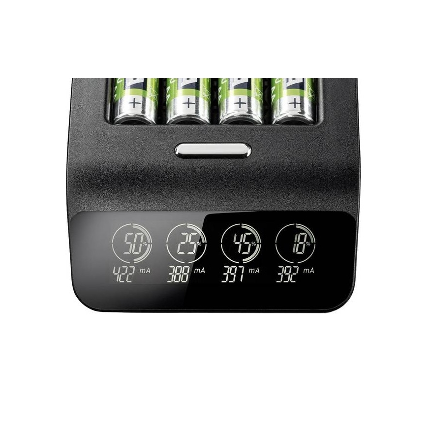 Varta 40084  - LCD Carregador Inteligente ULTRA RÁPIDO+  4xNiMH AA 2100 mAh 230V