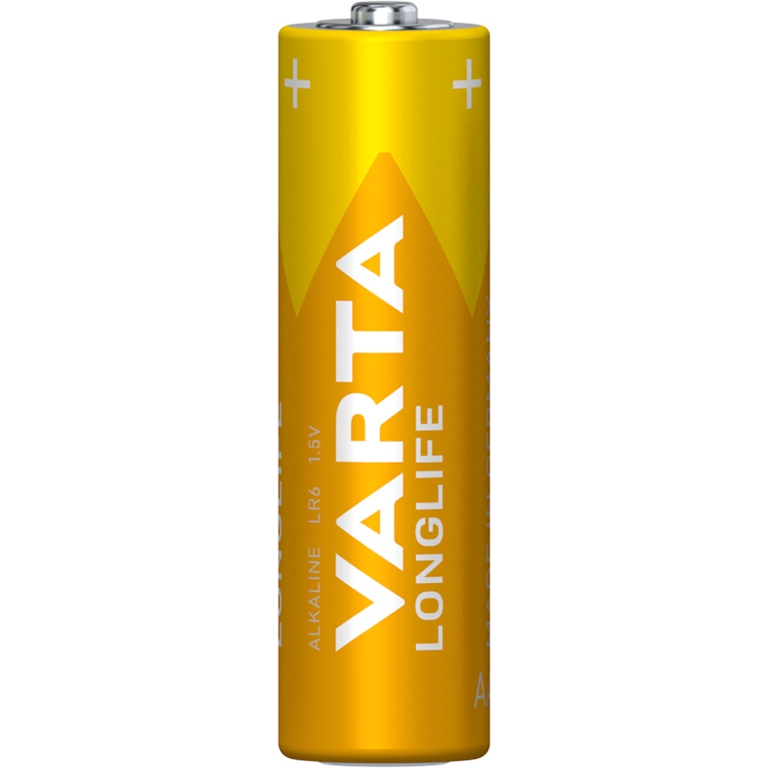 Varta 4106101736 - 6 unid. Pilha alcalina LONGLIFE AA 1,5V
