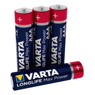 Varta 4703101404 - 4 pçs Pilha alcalina LONGLIFE AAA 1,5V