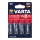 Varta 4706101404 - 4 pçs Pilha alcalina LONGLIFE AA 1,5V