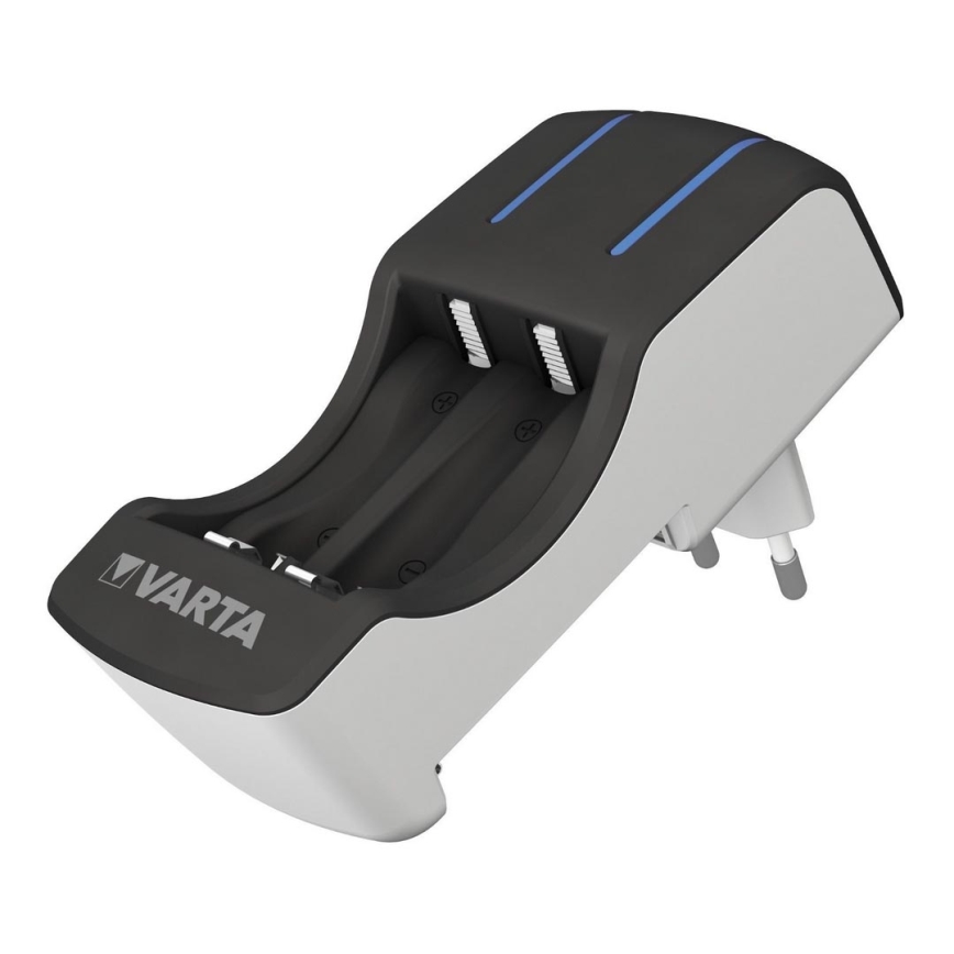 Varta 57642 - Carregador de pilhas POCKET 4xAA/AAA 100-240V