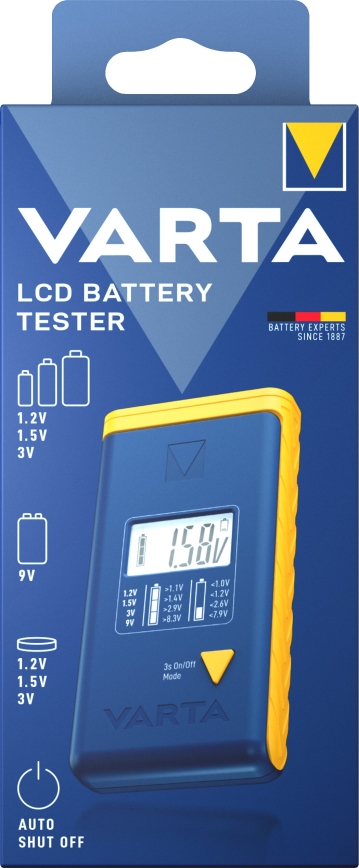 Varta 893101111 - Testador de baterias 3V