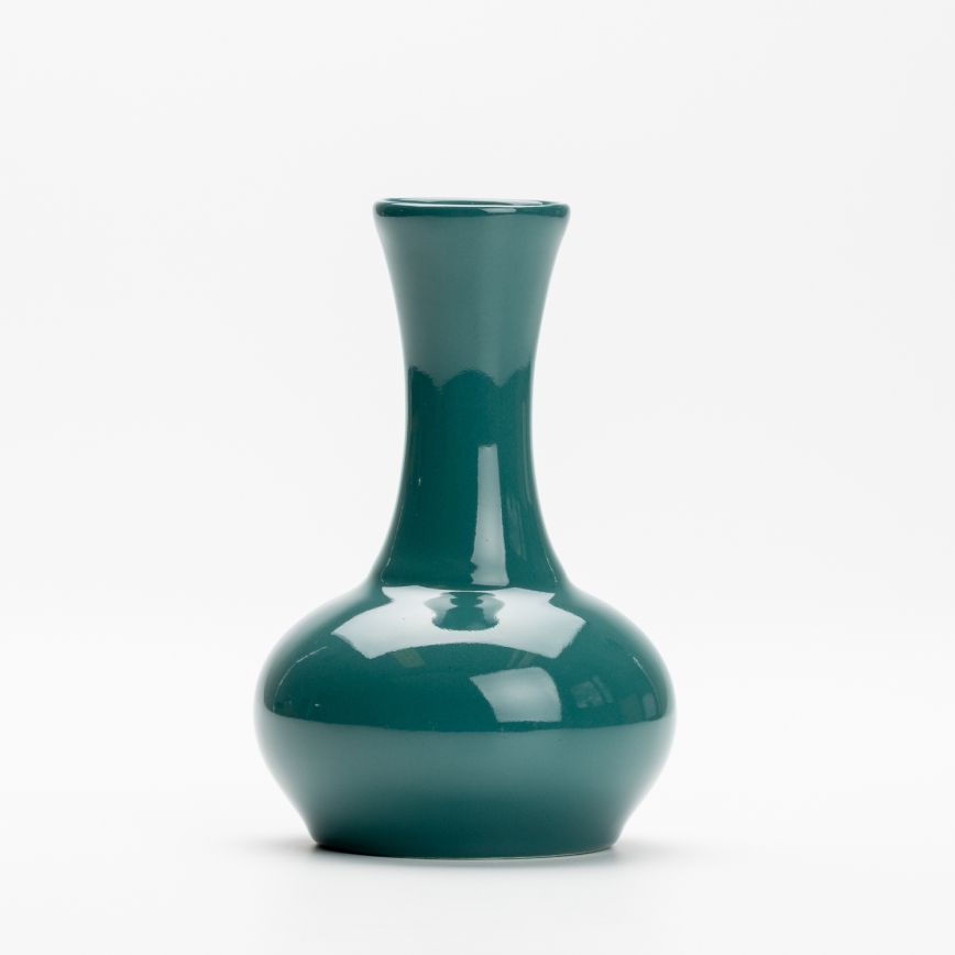 Vaso Alena escuro turquesa