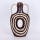 Vaso de cerâmica 39x21,8 castanho