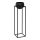 Vaso de metal 111,3x29 cm preto