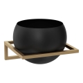 Vaso de parede 27x29 cm dourado