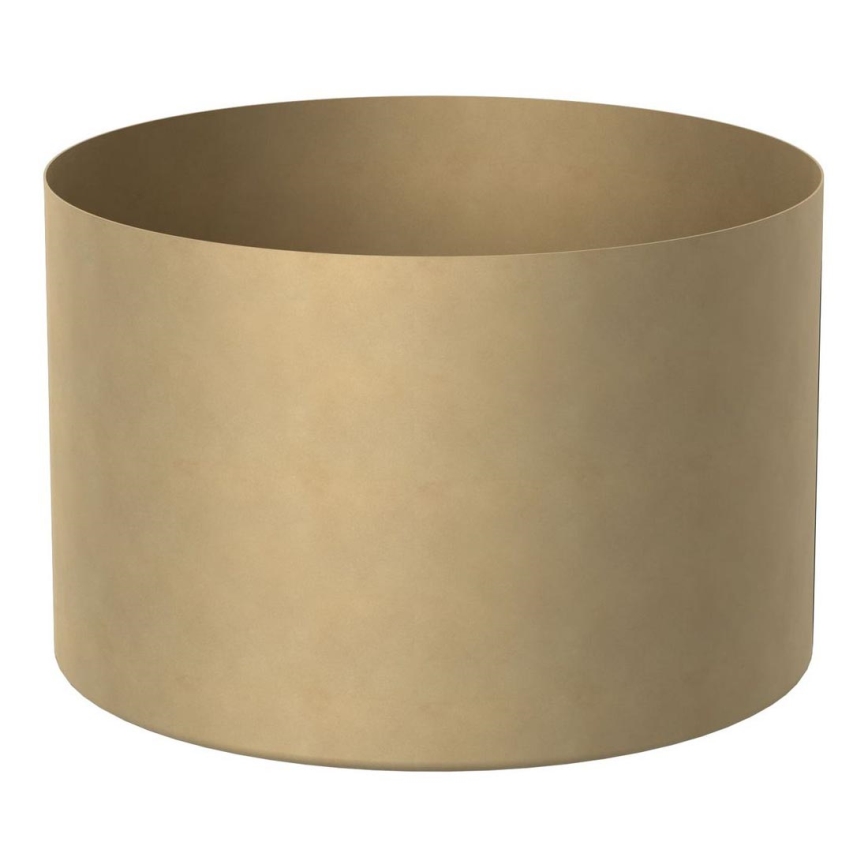 Vaso para flores 11x17 cm dourado
