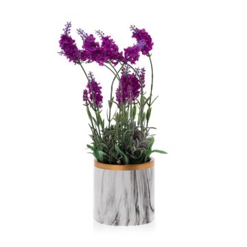 Vaso para flores de cerâmica SONA 11x11 cm