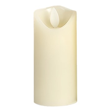 Vela LED LED/2xAA branco quente 11 cm